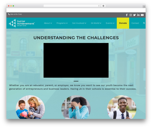 WordPress theme Lambda - jasouthflorida.org