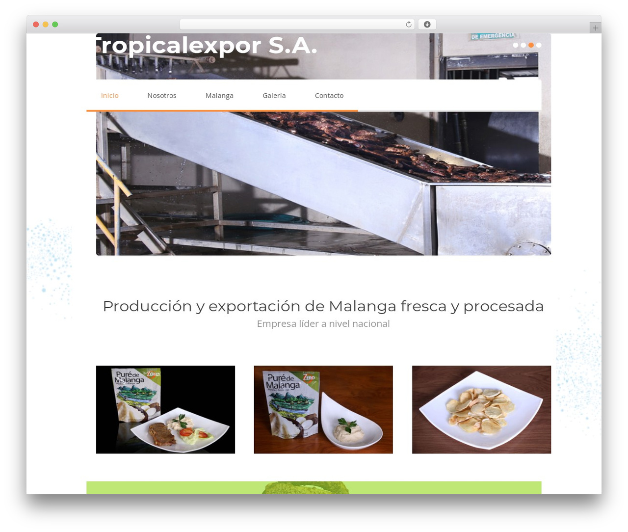 Agrofields WordPress theme - tropicalexpor.com Agrofields WordPress theme - tropicalexpor.com