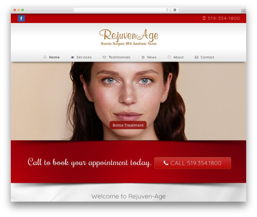 Blu theme WordPress - rejuven-age.ca
