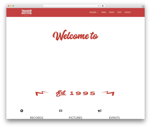 Divi WordPress theme - thundermoccasin.com
