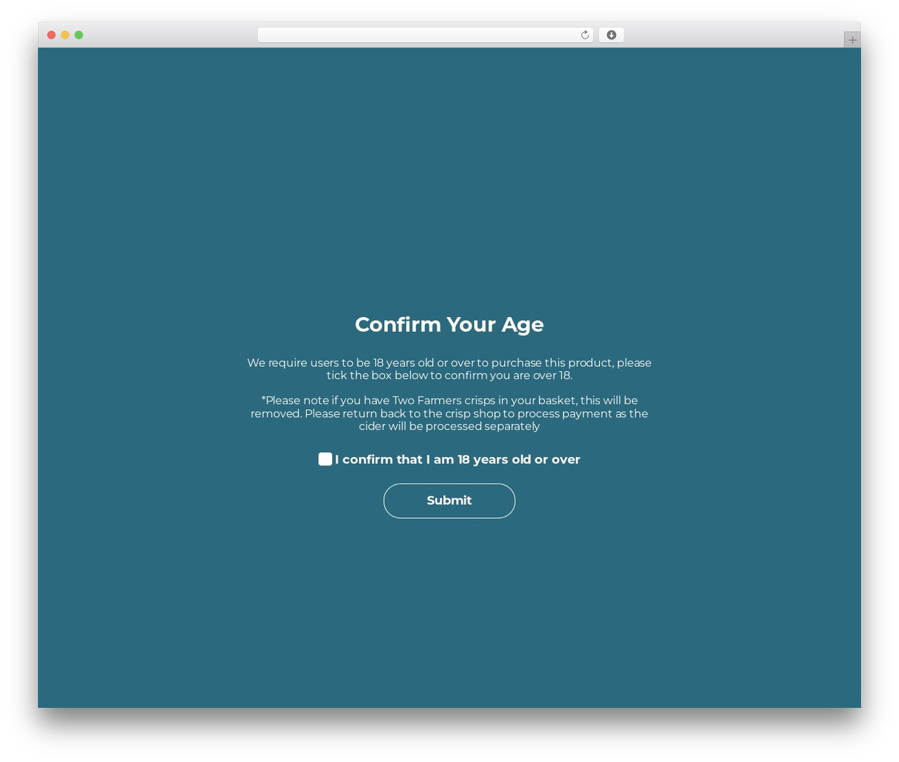 Essentials theme WordPress - twofarmerscider.co.uk