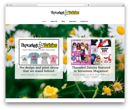 Genesis WordPress theme - threadeddaisies.com