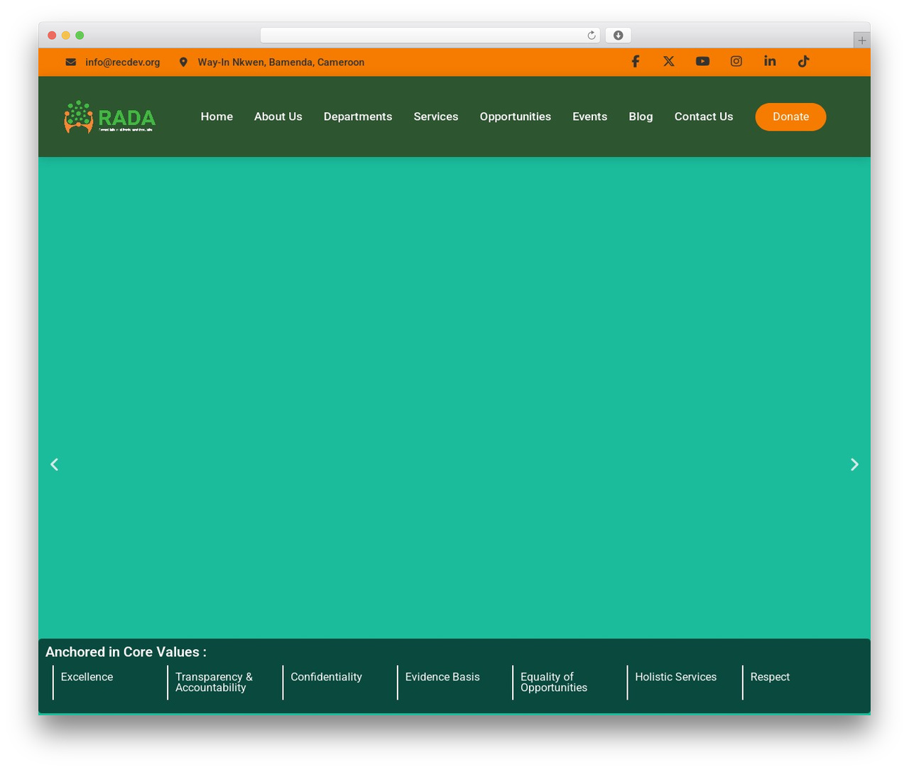 Recdev WordPress theme - recdev.org Recdev WordPress theme - recdev.org