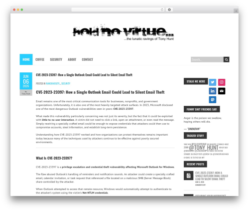 Theme WordPress BoldR Pro - tonytown.com