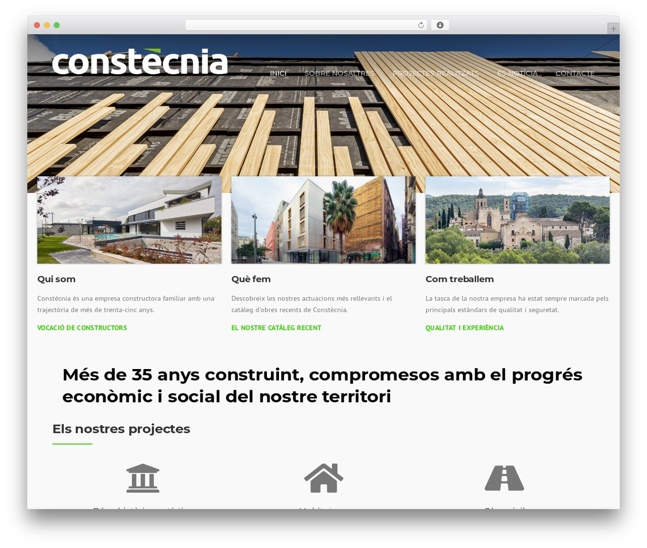 Theme WordPress Construction - constecnia.com Theme WordPress Construction - constecnia.com
