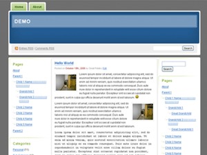 WordPress theme Digg 3 Column WordPress theme Digg 3 Column