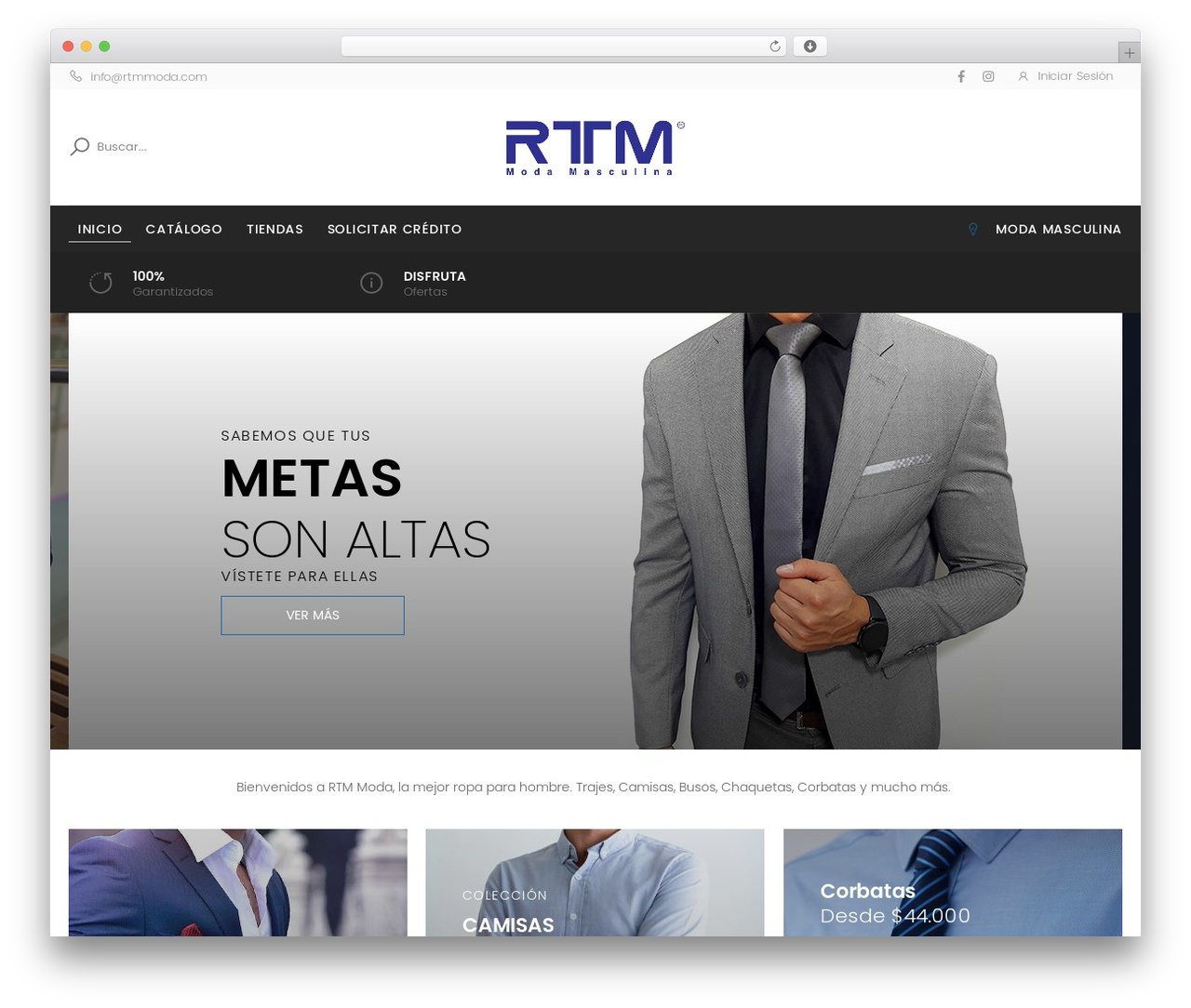WordPress theme Molla - rtmmoda.com