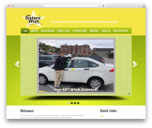 WordPress theme theme1777 - thesisterswish.org