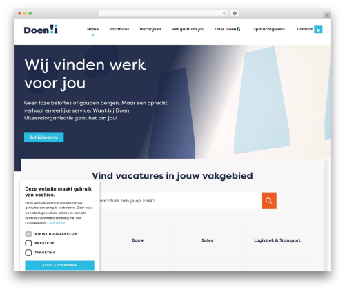 WordPress theme webmix - doenuitzend.nl