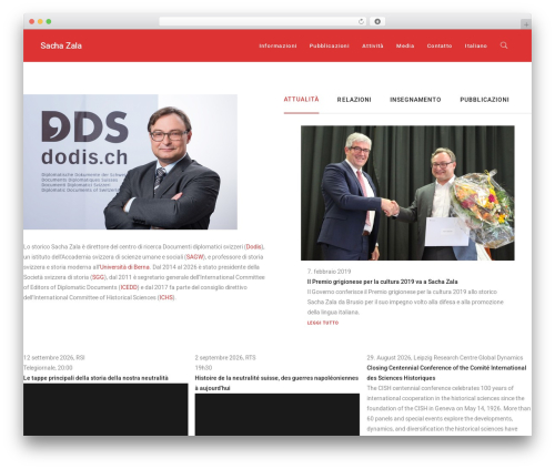 Bateaux WordPress theme - zala.ch