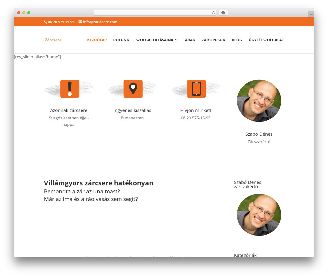 Divi WordPress theme - zar-csere.com