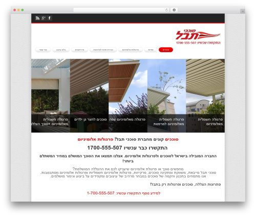 Goode theme WordPress - zel.co.il