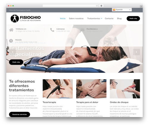 Physio-qt theme WordPress - fisioghio.com
