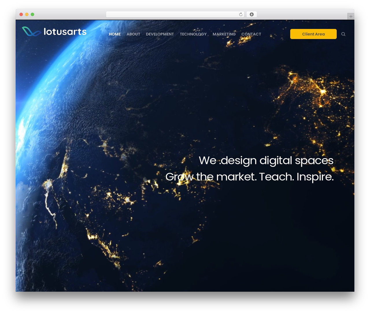 Scape best WordPress theme - lotusarts.my