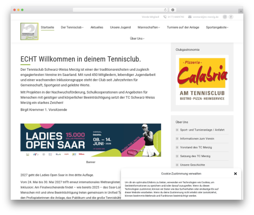 the7dtchild WordPress theme - tc-merzig.de