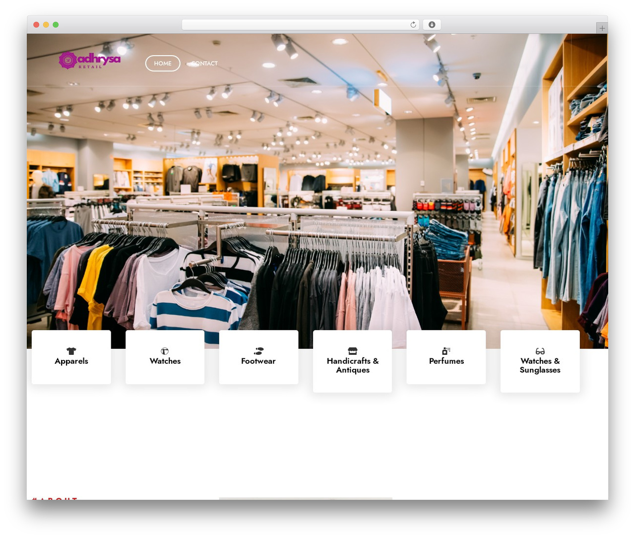 Theme WordPress Proffer - adhrysaretail.com