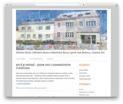 Tiny Framework WordPress theme - zslipnik.cz Tiny Framework WordPress theme - zslipnik.cz
