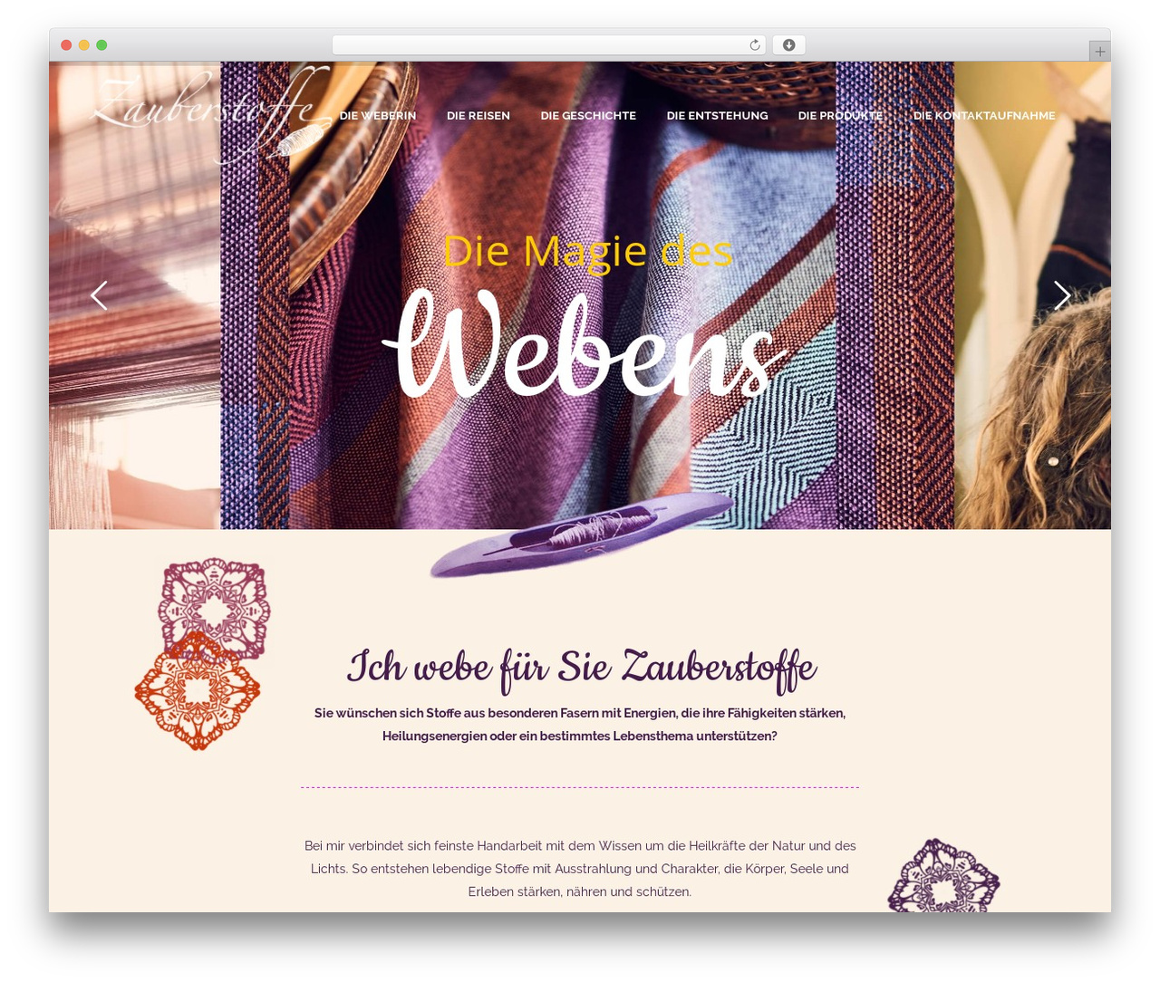 WordPress theme Bridge - zauberstoffe.com WordPress theme Bridge - zauberstoffe.com