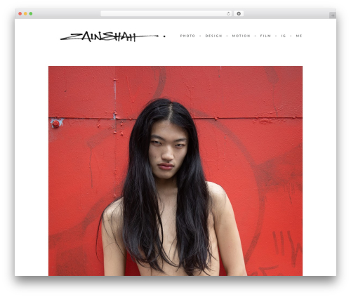 WordPress theme Charm - zainalishah.com
