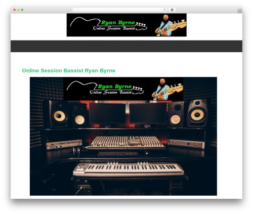 Asteria PRO WordPress theme - onlinesessionbassist.com