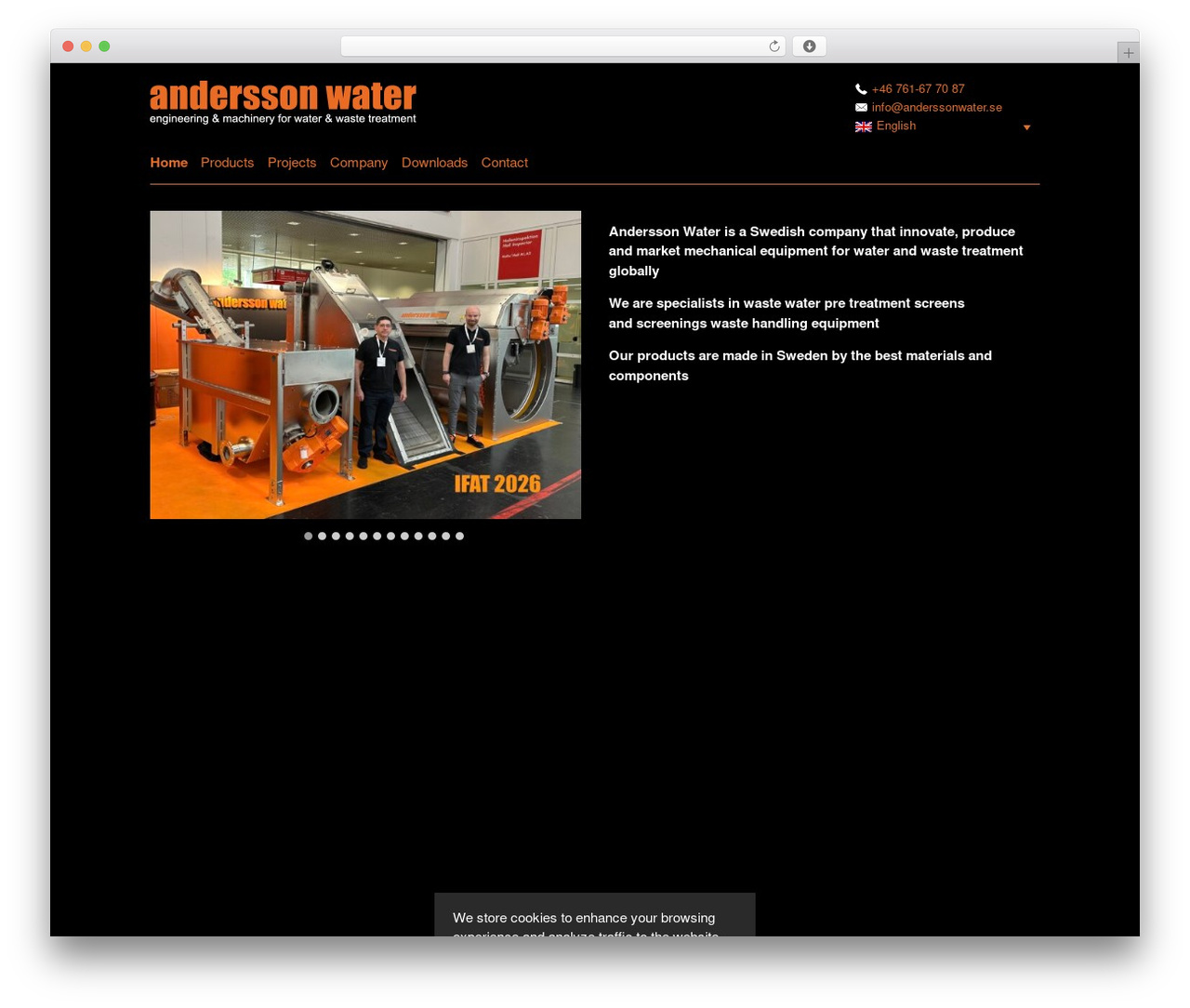 Best WordPress theme anderssonwater.se - anderssonwater.se