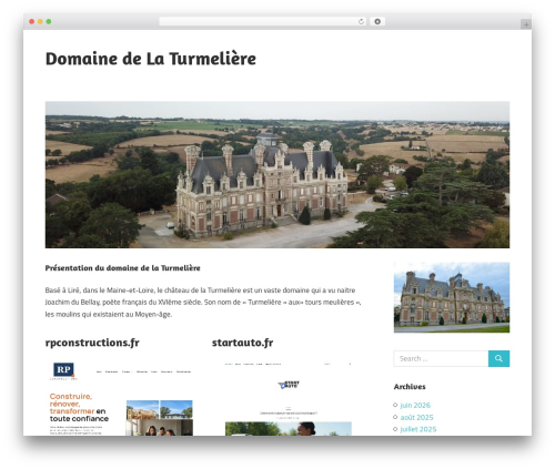 Best WordPress theme Maxwell - laturmeliere.org