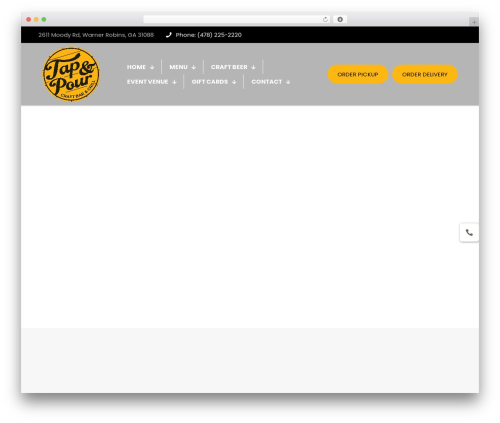 Super floating flying menu WordPress plugin - tapandpour.com