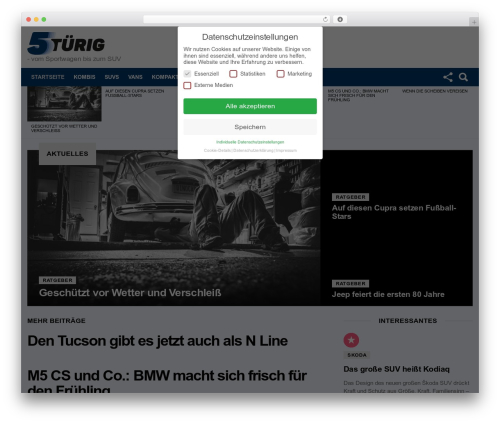 G1 socials WordPress plugin - 5tuerig.de