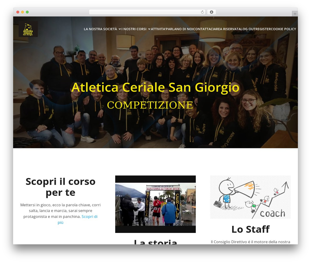 Bravada WordPress theme - atleticaceriale.it Bravada WordPress theme - atleticaceriale.it
