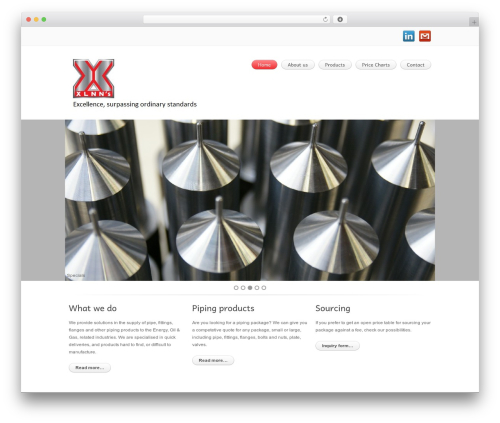 Clear Theme WordPress theme - xlnns.com