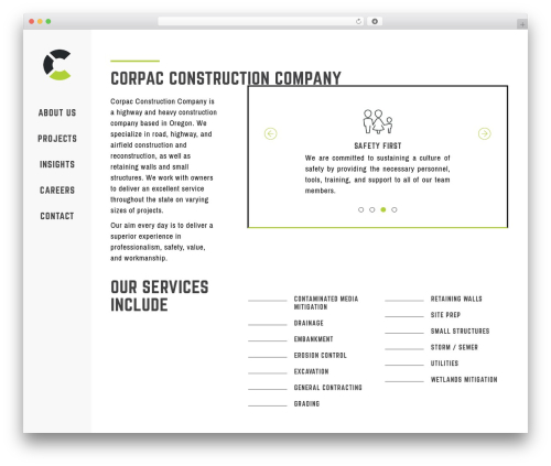 Vimeo background vc addon WordPress plugin - corpacconstruction.com