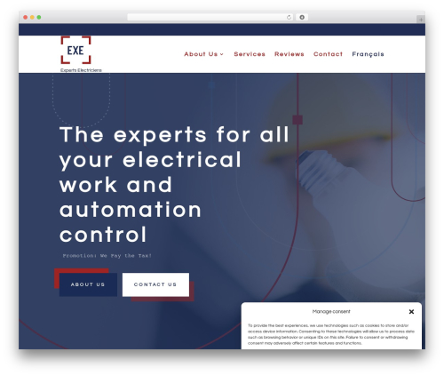 EXE theme WordPress - exe.expert