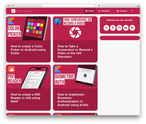 Darklup WordPress plugin - johncodeos.com