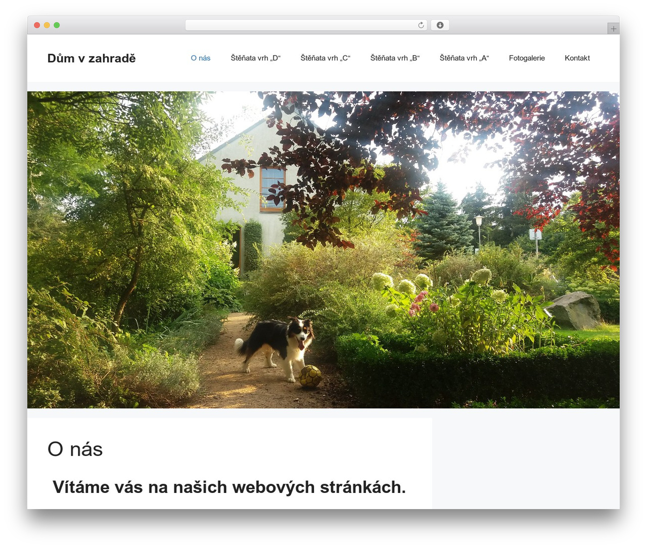 GeneratePress WordPress website theme - dumvzahrade.com