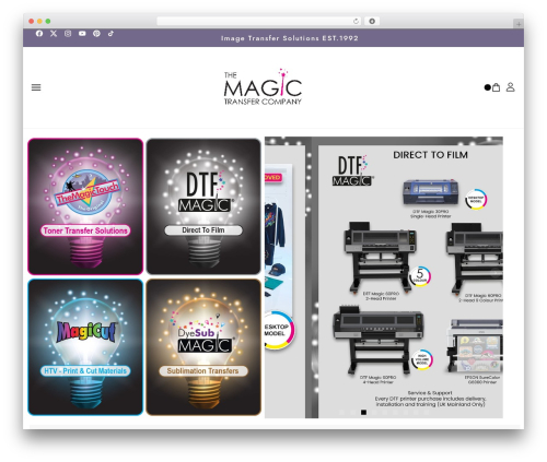 GOLDSMITH theme WordPress - www.themagictouch.co.uk