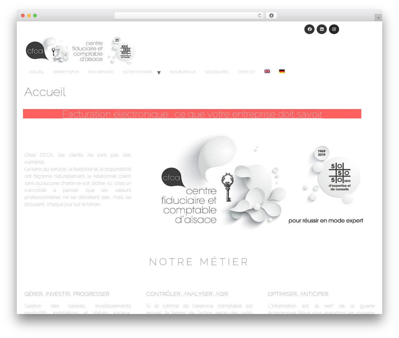 Hello Elementor free WordPress theme - cfca.eu