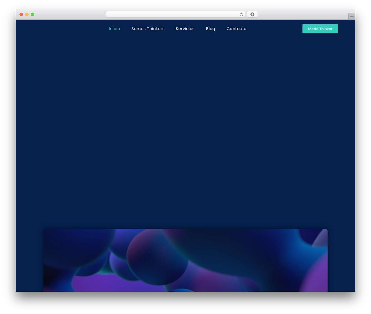 Hello Elementor theme WordPress - www.thinker.cl
