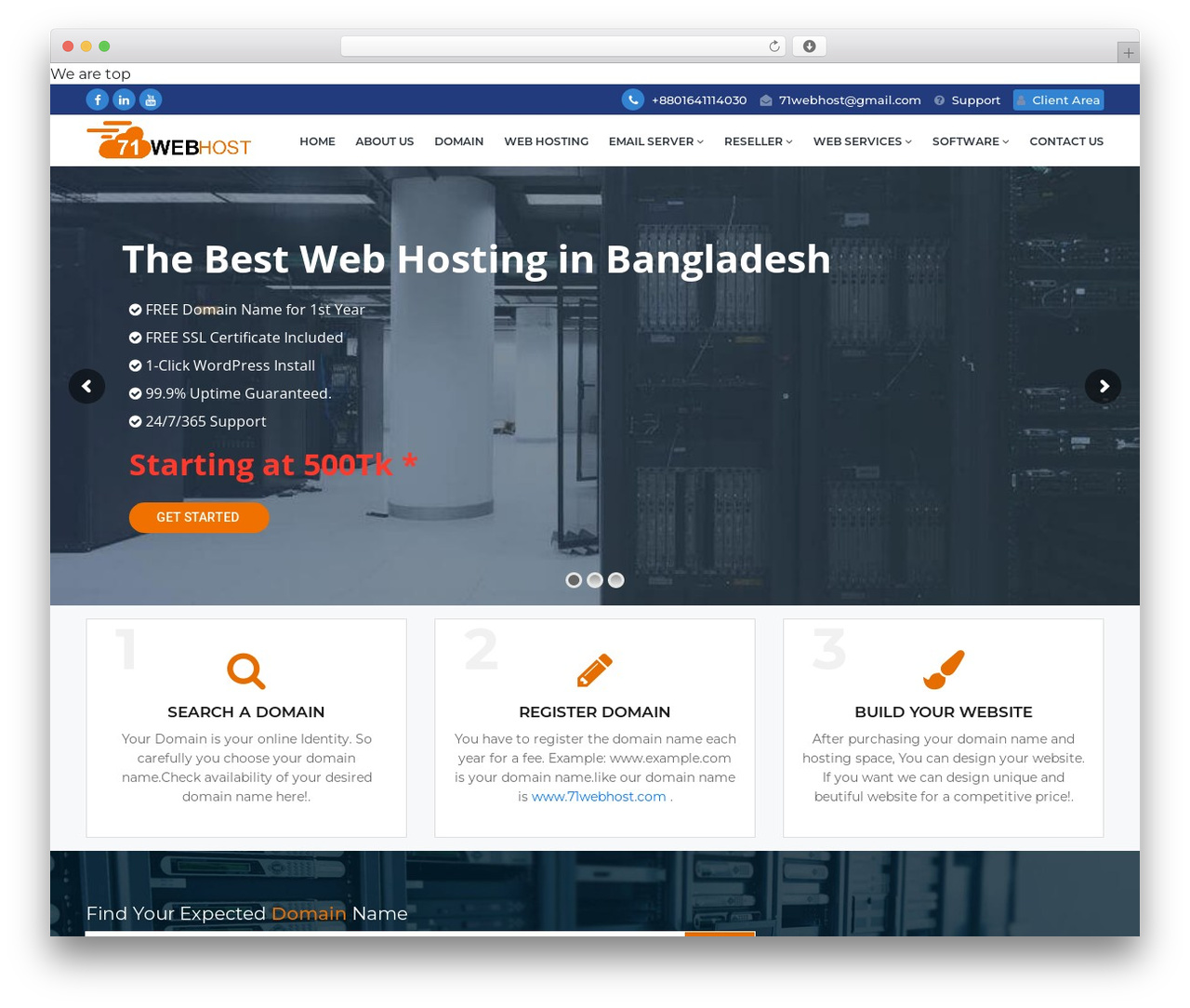 Hosting top WordPress theme - 71webhost.com Hosting top WordPress theme - 71webhost.com