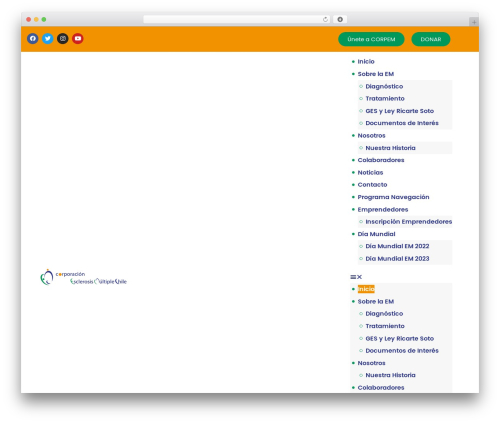 Krowd themer WordPress plugin - esclerosismultiplechile.cl