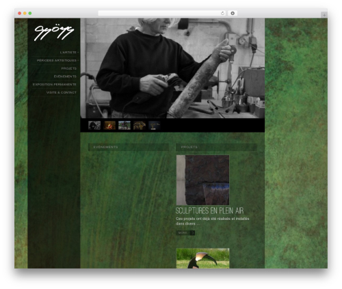 Myriad theme WordPress - albert-gyorgy.ch
