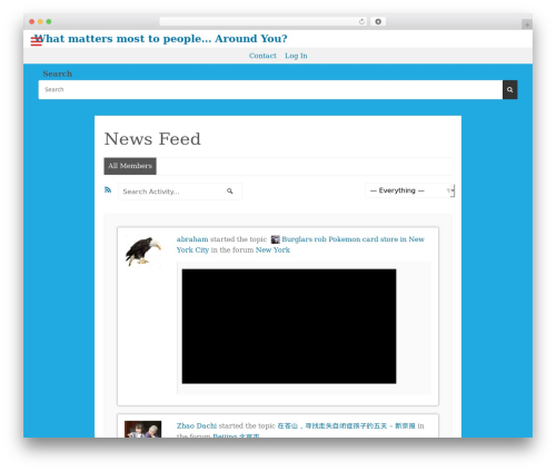 Simple Days WP theme - allroundyou.com