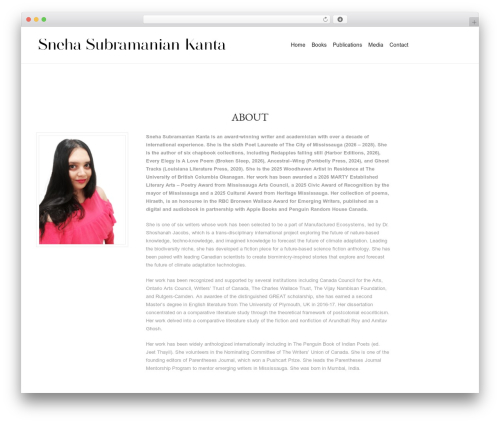 Theme WordPress kolaso - snehasubramaniankanta.com