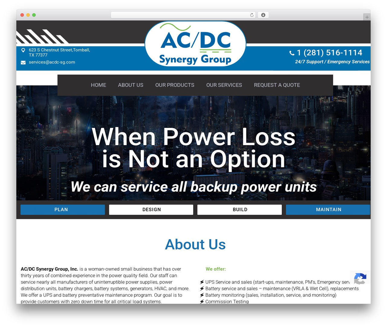 Theme WordPress ACDC - acdc-sg.com