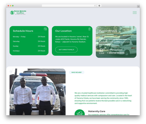Theme WordPress Xcare - hurumanursinghome.com