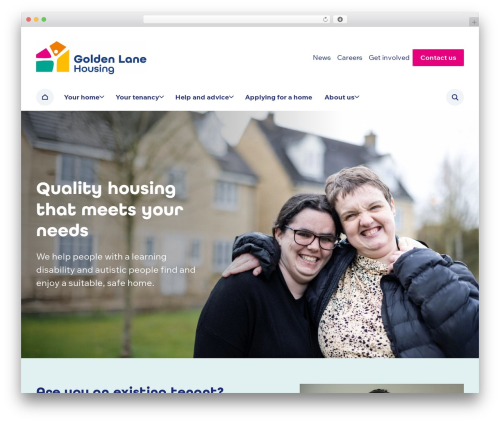 ThirdPress Site WordPress theme design - glh.org.uk