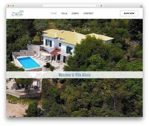 ToastedWeb premium WordPress theme - villaalexiacorfu.com