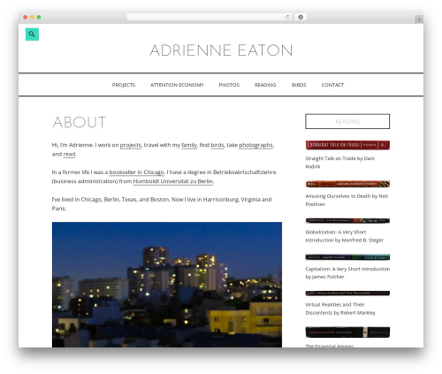 Veggie Lite WordPress theme - adrienneeaton.com Veggie Lite WordPress theme - adrienneeaton.com