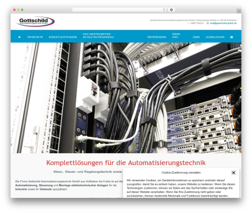 Wlad Framework WordPress theme - gottschild-gmbh.de