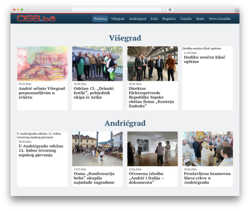 WordPress theme 058.ba - 058.ba