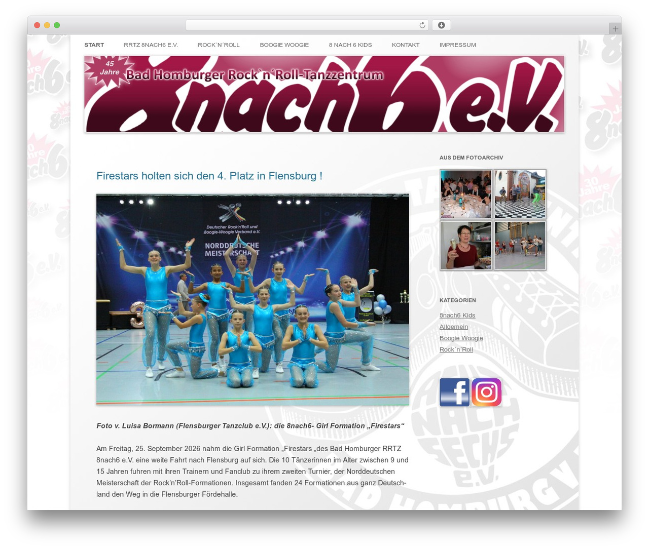 WordPress theme 8nach6 2 - 8nach6.de